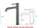 Osmo Çanak Lavabo Bataryası 07.07.050