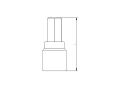 İzeltaş Lokmalı Allen Uç 1/2'' 8 mm