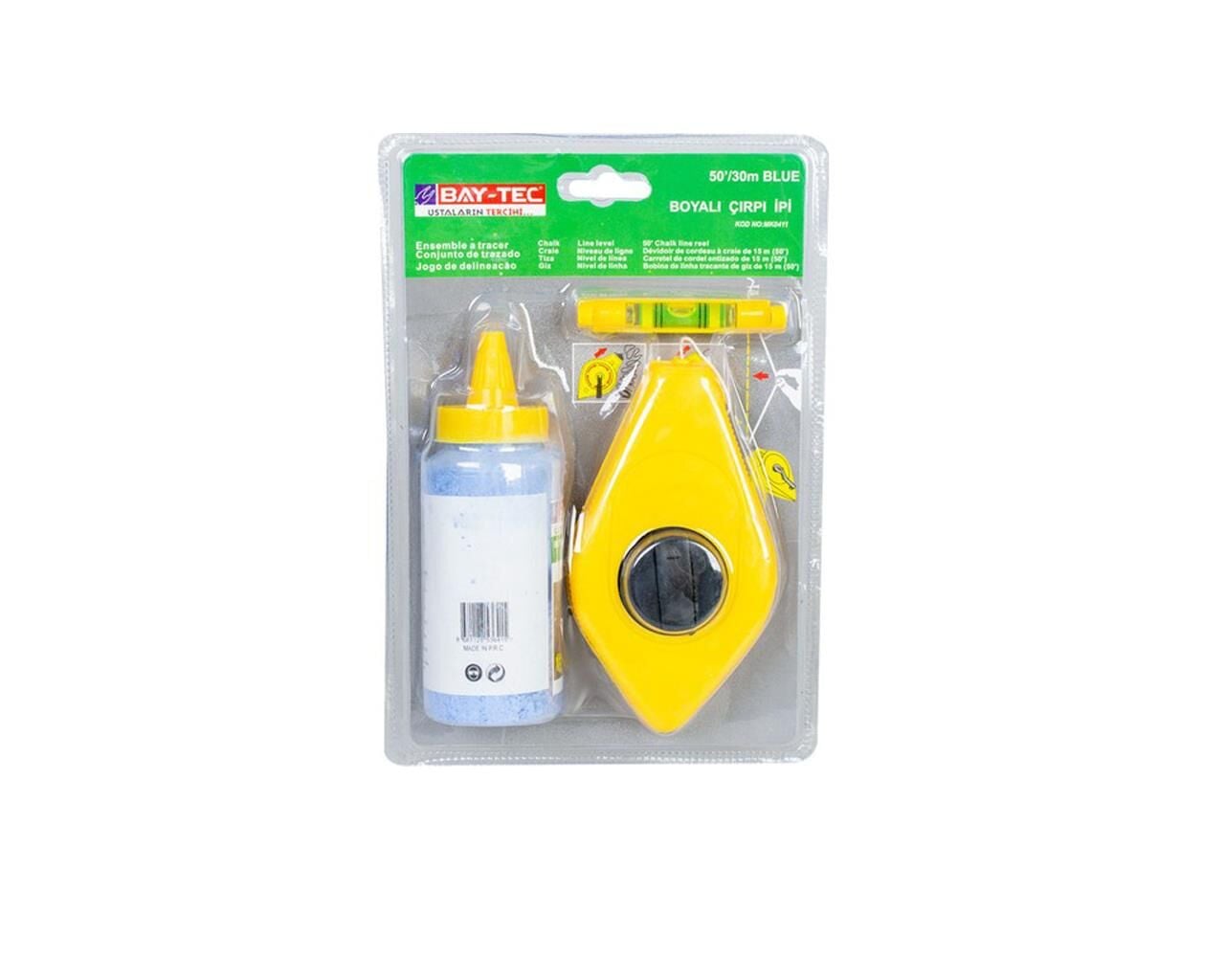 Çırpı İpi Boyalı Mavi MK0411 BAYTEC