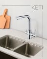 Keti Arıtma Çıkışlı Evye Bataryası Acar 14.01.304