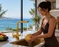 Stilla Gold Arıtma Çıkışlı Evye Bataryası Acar 06.01.323