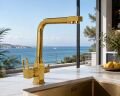 Stilla Gold Arıtma Çıkışlı Evye Bataryası Acar 06.01.323