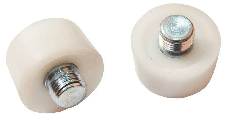 Vidalı Plastik Tokmak Çekiç Yedeği 40mm VTY040