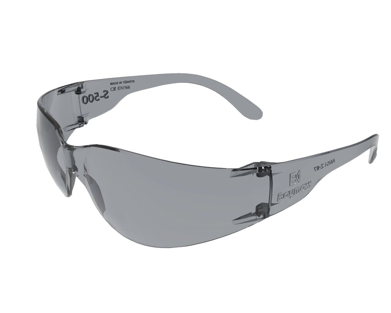 Koruyucu Gözlük Füme BAYMAX S-500 Dinamik