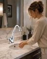 Mermerden Evye Lavabo Musluğu Acar Mıx 20.01.201