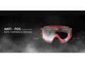 Ayarlı Koruyucu Gözlük Gümüş Aynalı Antifog Tokalı BAYMAX S-550 GRAND