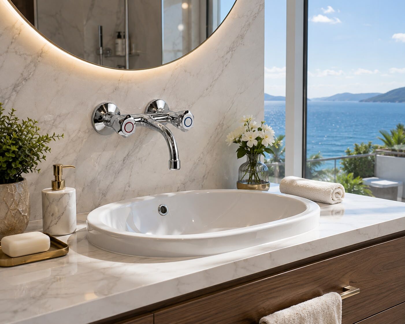 Lıfe Sabit Lavabo Bataryası (Abdest)Acar 05.04.800