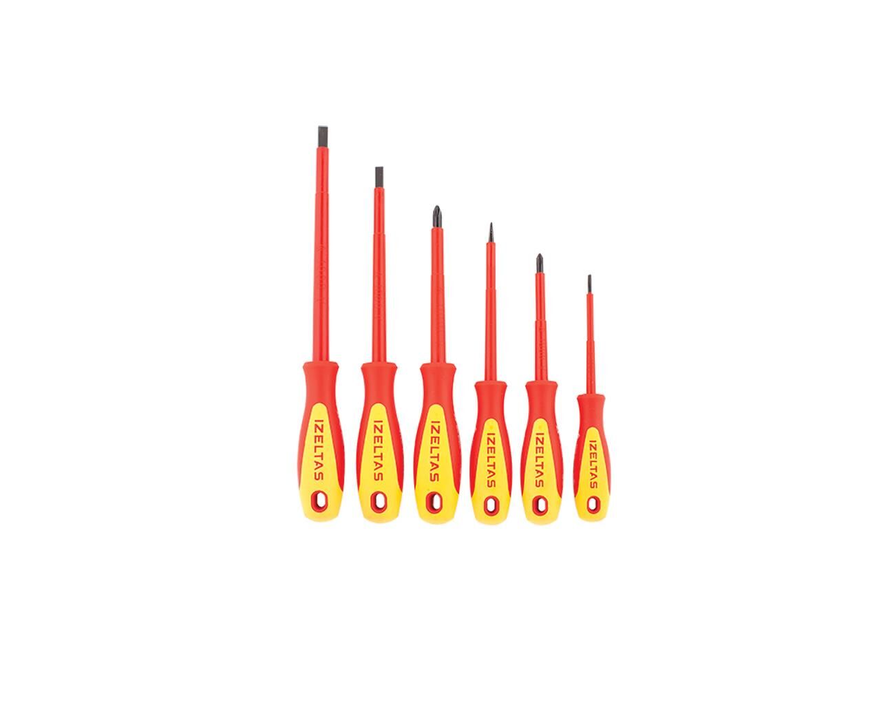 Elektronikçi Tornavida Seti 1000V 6 Parça İzeltaş