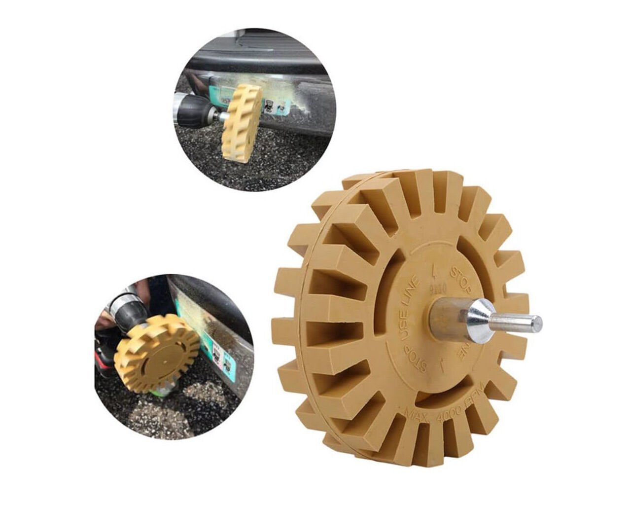 Etiket Çıkarıcı ve Yapışkan Temizleyici Disk