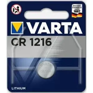 Varta CR1216 3V Elektronik Lityum Pil Germany