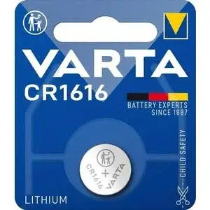 Varta CR1616 3V Elektronik Lityum Pil Germany