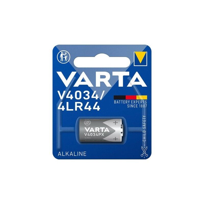 Varta V4034 / 4LR44 Elektronik Lityum Pil Germany