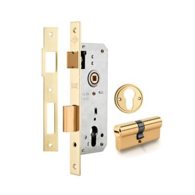 150R MERT RULMANLI SİLİNDİR KİLİT SARI