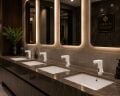 Stilla Çift Su Fotoselli Beyaz Lavabo Bataryası Acar 01.02.206B