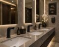 Perla Tek Su Fotoselli Siyah Lavabo Bataryası Acar 01.02.208S