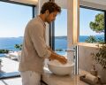 Smart Çanak Tek Su Fotoselli Krom Lavabo Bataryası Acar 01.02.800