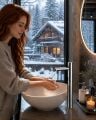 Smart Çanak Tek Su Fotoselli Krom Lavabo Bataryası Acar 01.02.800