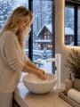 Smart Çanak Tek Su Fotoselli Beyaz Lavabo Bataryası Acar 01.02.800B
