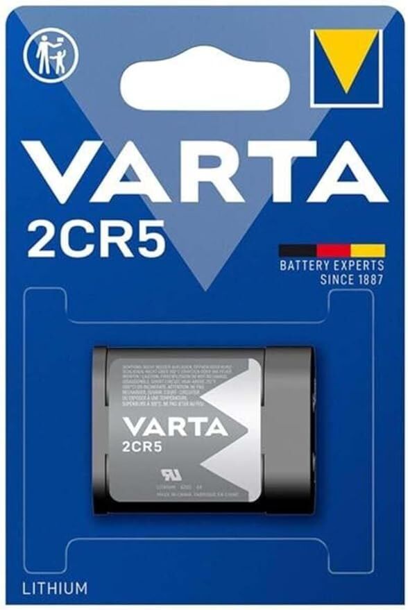 Varta 2CR5 6 Volt Lityum Fotoğraf Makinesi Pili (5047)