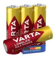Varta Longlife Max Power AA Alkalin Kalem Pil, LR6, 1,5V, 4'lü