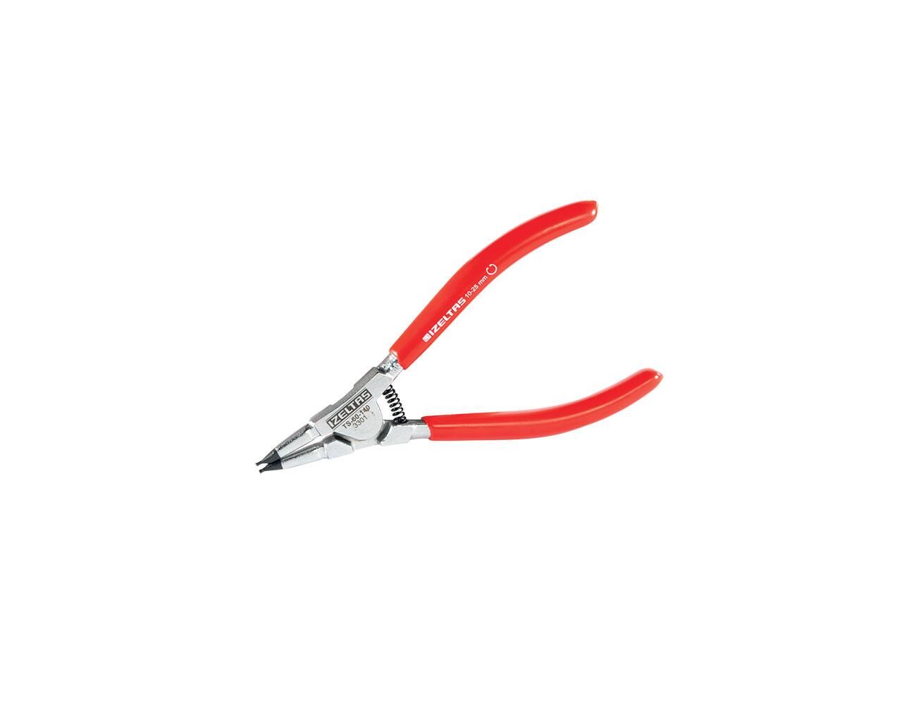 İzeltaş  Dış Segman Pense Yaylı Düz 180 mm-3301