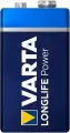VARTA Longlife Power Alkalin 9v Pil 6lr61, Mn1604, K9v-1, 9 Volt