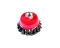 65 mm Burgulu Çanak Tel Fırça GFB5130-1 adet gönderilir