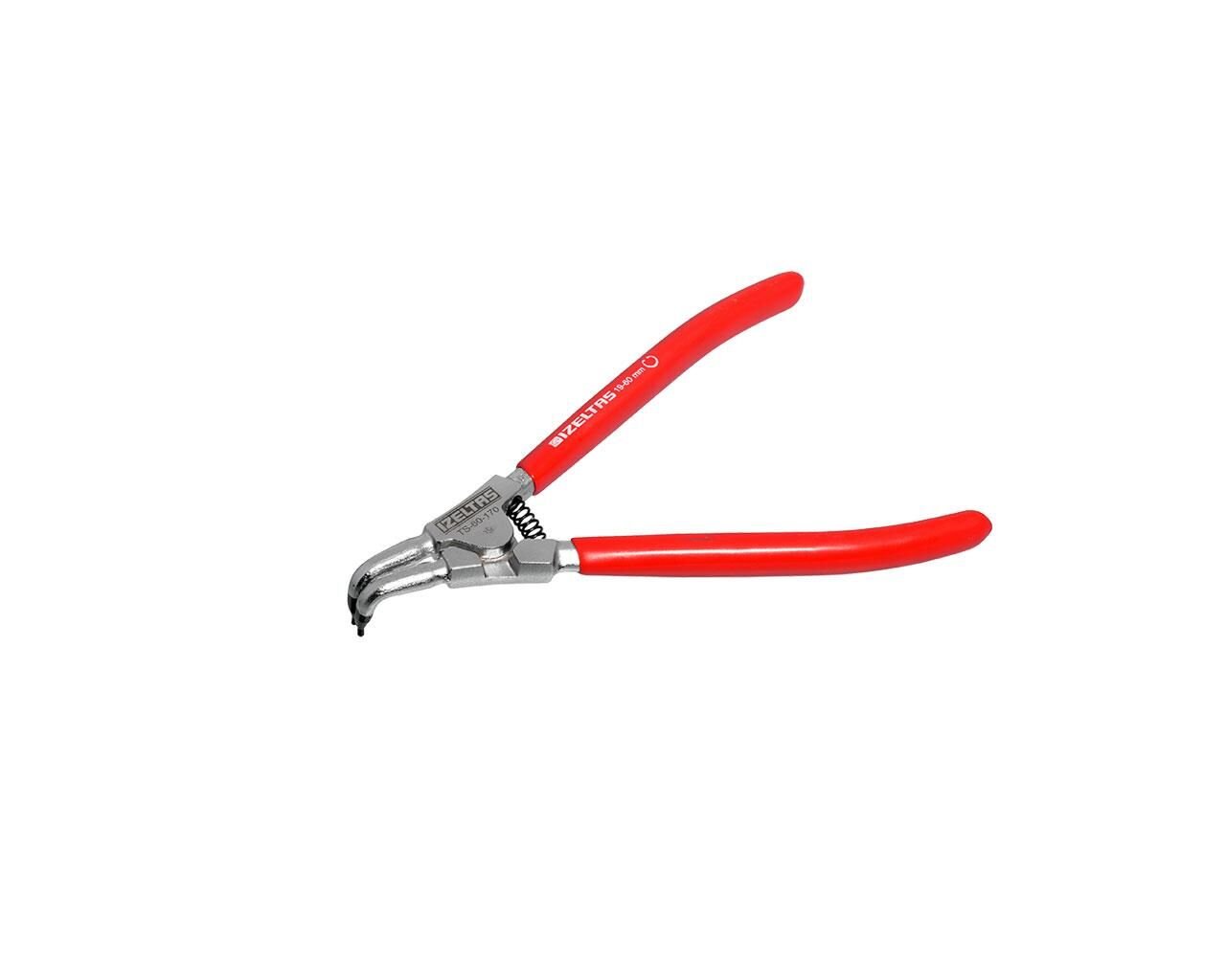 İzeltaş  Dış Segman Pense Yaylı Eğri 210 mm-3311