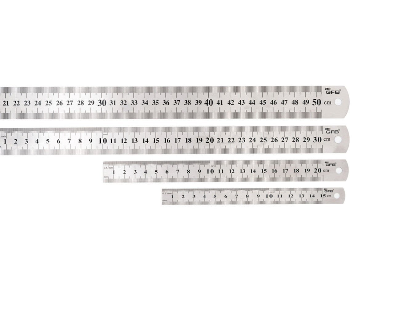 Çelik Cetvel 150x15x0.5 GFB1442-10 adet