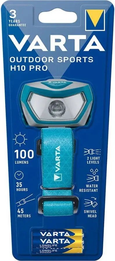 Varta 16650 Outdoor Sports H10 Pro Kafa Feneri Ayd