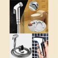 Taharet Hortumu Musluk Seti Tabancalı, Tuvalet için Bide Püskürtücü, El Püskürtme Seti, Bez Bebek Bezi Püskürtme Seti - Kurulumu Kolay MK1458