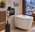 Platin Black Kapaklı Wc Kağıtlık Acar KR5600