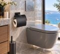 Platin Black Kapaklı Wc Kağıtlık Acar KR5600