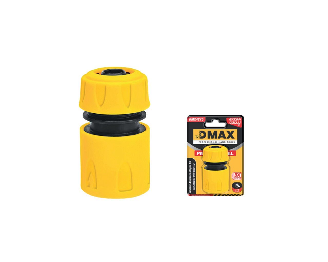 1/2 Hortum Bağlantı Parçası DMX4275-3'lü gönderim