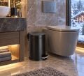 Platin Black Çöp Kovası 5 Litre (Mat Siyah) Acar 18202