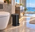 Platin Black Çöp Kovası 5 Litre (Mat Siyah) Acar 18202
