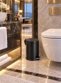 Platin Black Çöp Kovası 5 Litre (Mat Siyah) Acar 18202