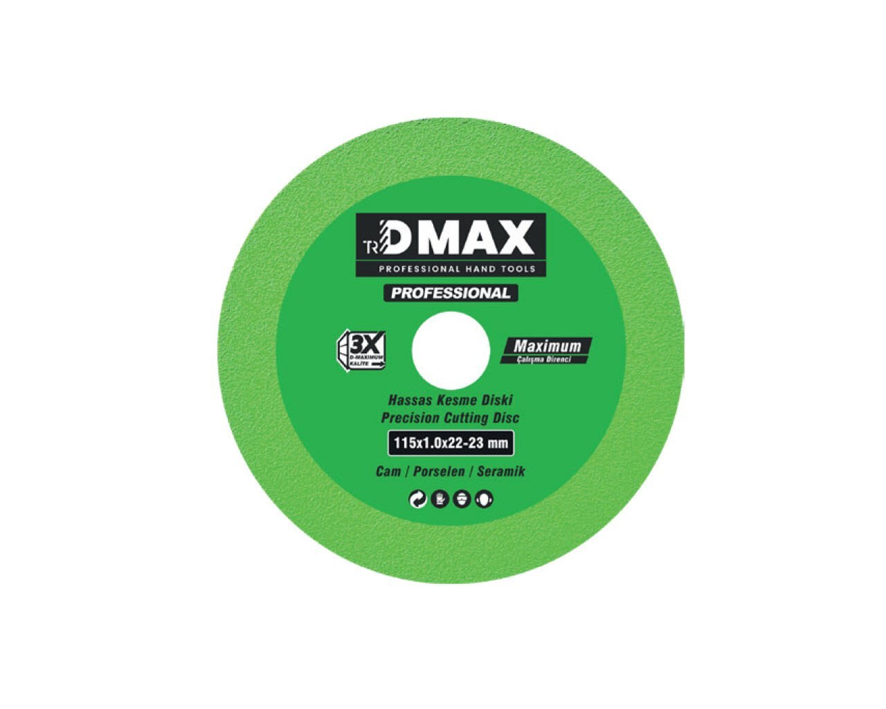 Cam Seramik Hassas Kesme Diski DMX4676