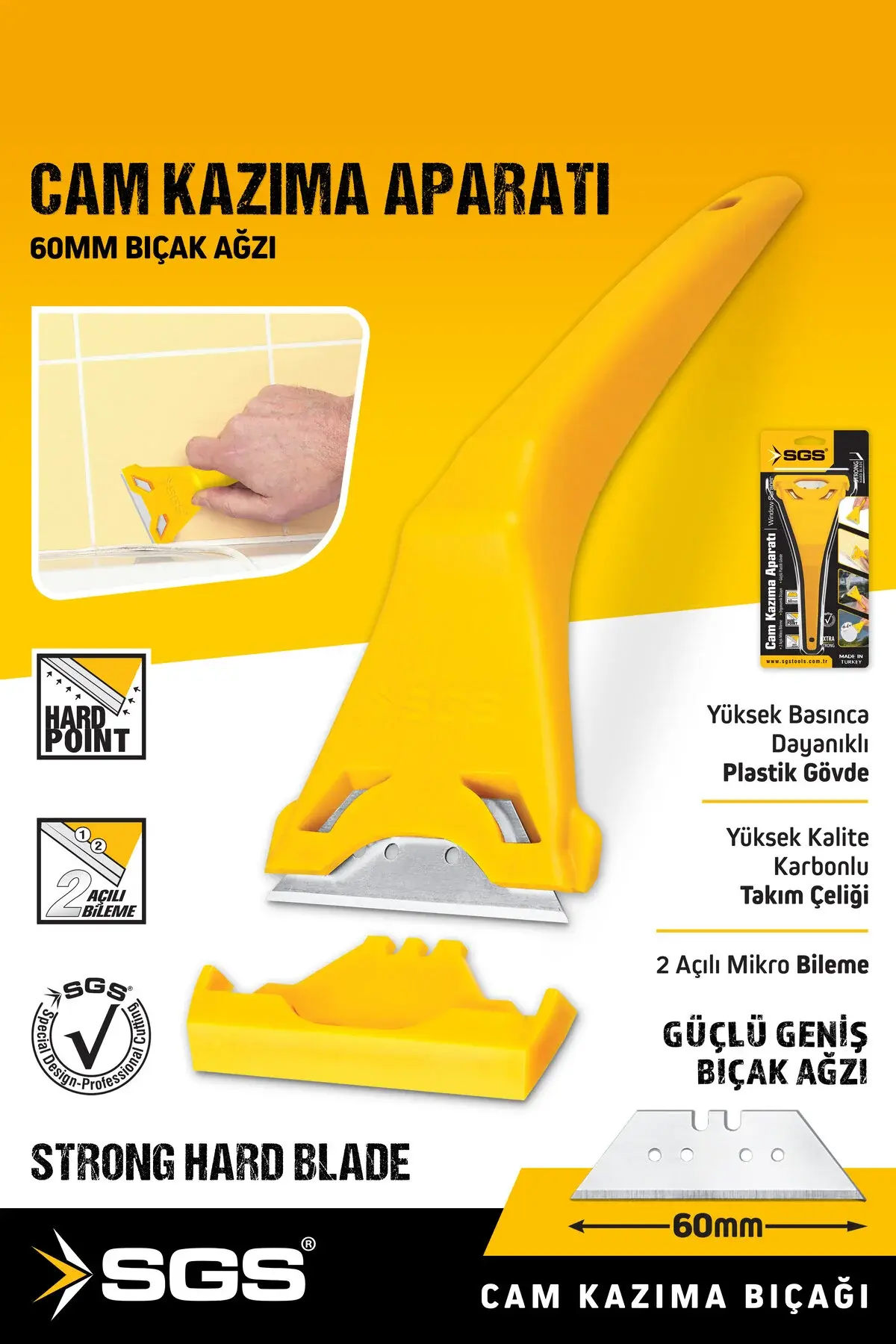 Cam Kazıma Aparatı SGS180