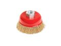 BAY-TEC Saçaklı Çanak Tel Fırça 85 mm MK1120