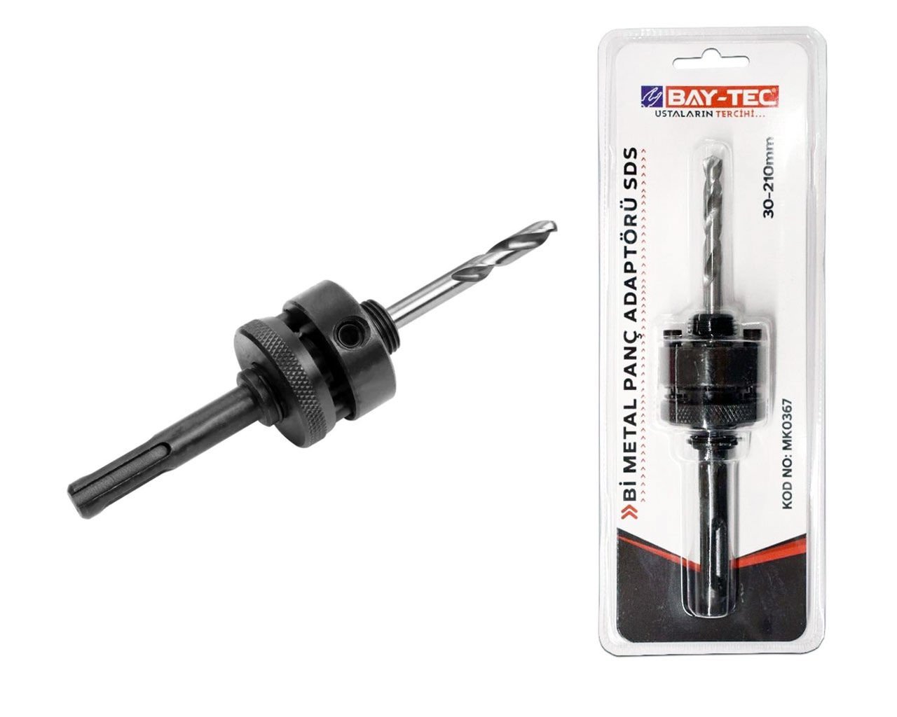 SDS Bimetal Panç Adaptörü 30-210 mm MK0367