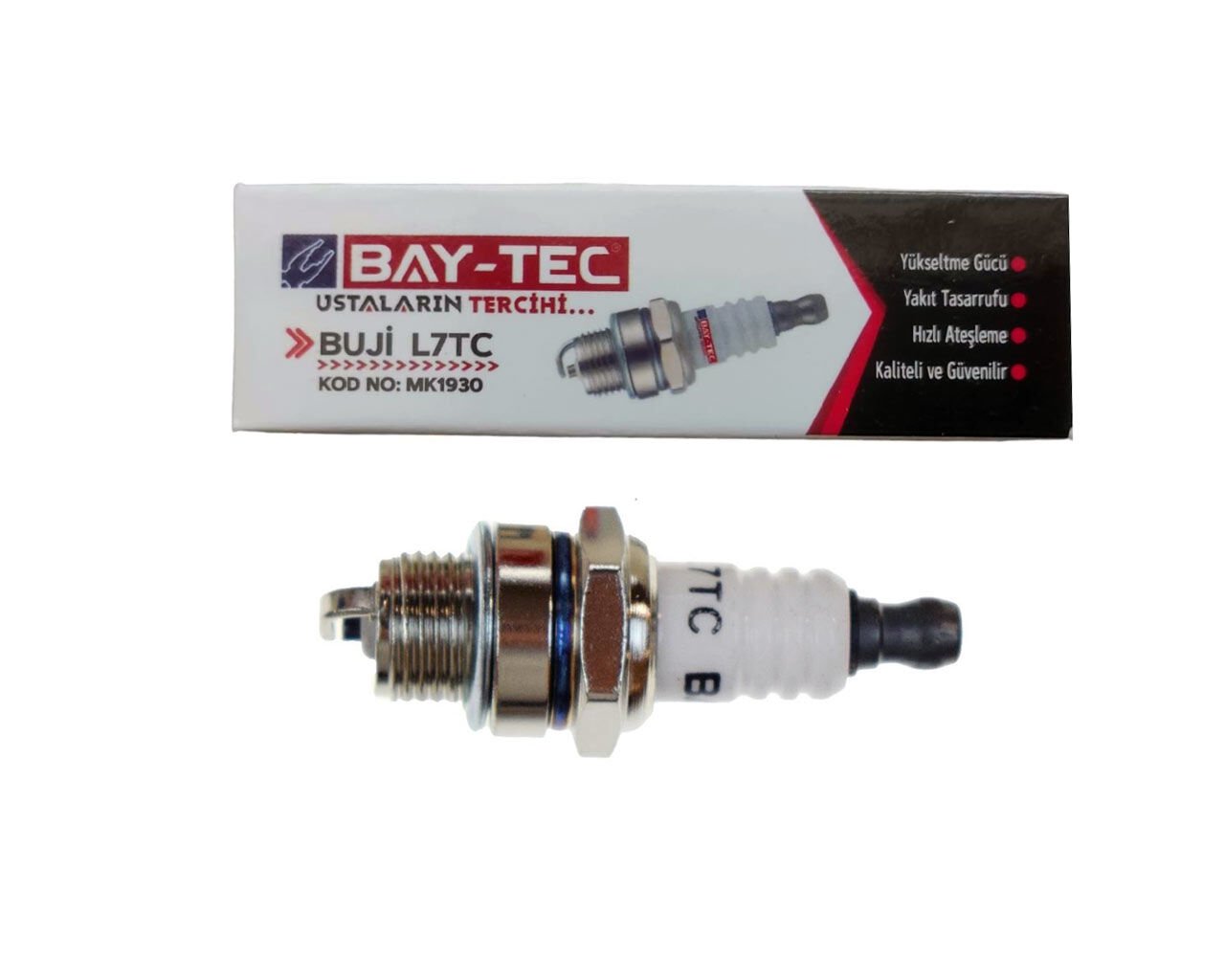 Buji L7T.C Benzinli Zincir Testere Makinası için MK1930 BAYTEC