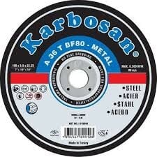 KARBOSAN 230X3X22 NK METAL KESME TAŞI-5'Lİ PAKET