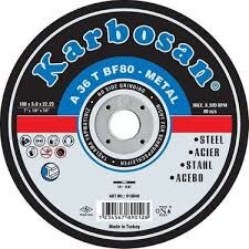KARBOSAN 230X3X22 NK METAL KESME TAŞI-5'Lİ PAKET