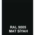 Siyah Sprey Boya Ral 9005(Mat) Akrilik Börfh 400 Ml (6022410)