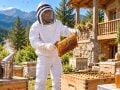 Arıcı Uzay Robot Maske M Beden 3 Fermuarlı Sedef