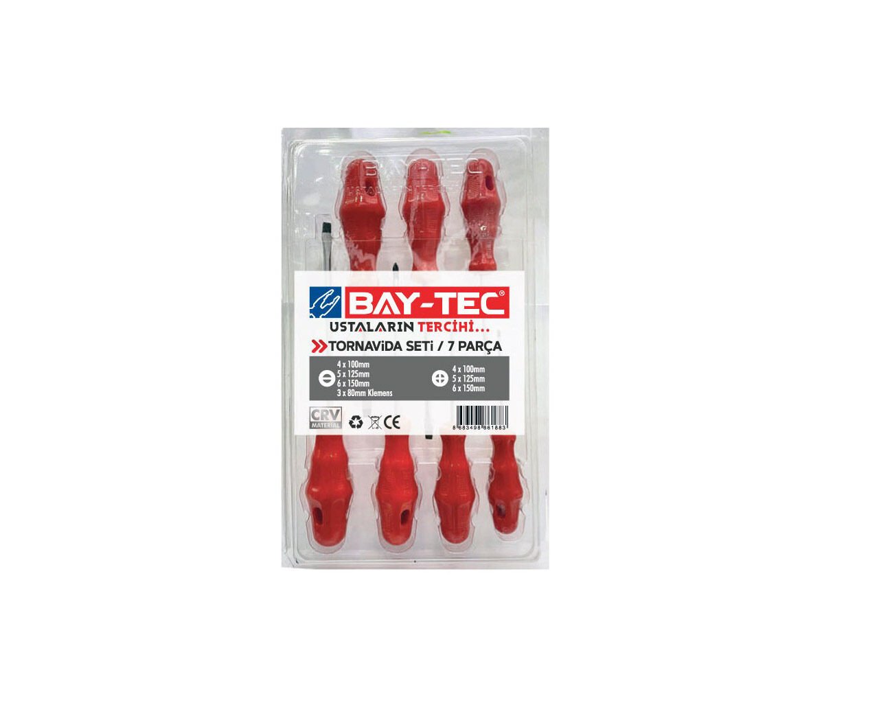 MK4508-04 Tornavida Seti 7 Parça