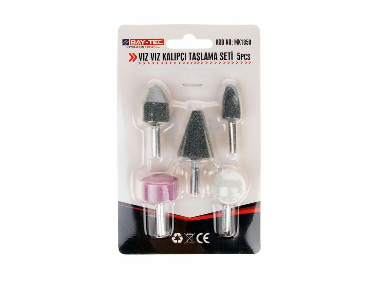 VIZ VIZ Kalıpçı Saplı Taşlama Seti 5 Parça-MK1050