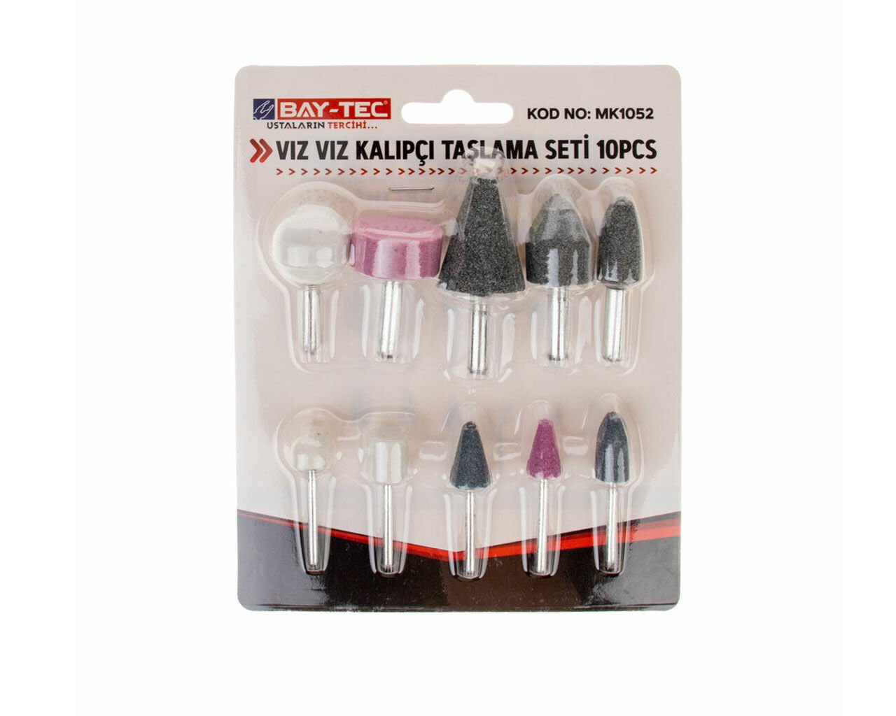 VIZ VIZ Kalıpçı Saplı Taşlama Seti 10 Parça-MK1052