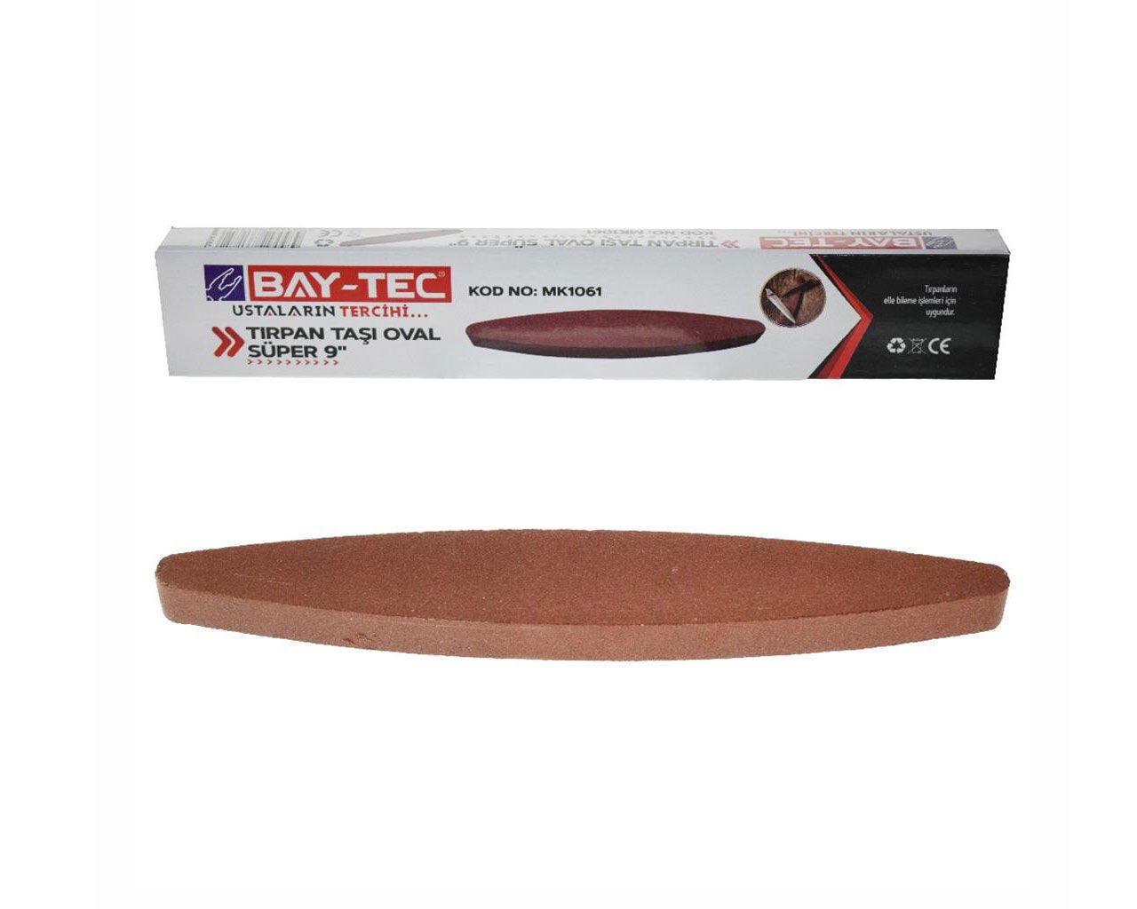 Tırpan Taşı Oval Süper 9'' 230 mm MK1061